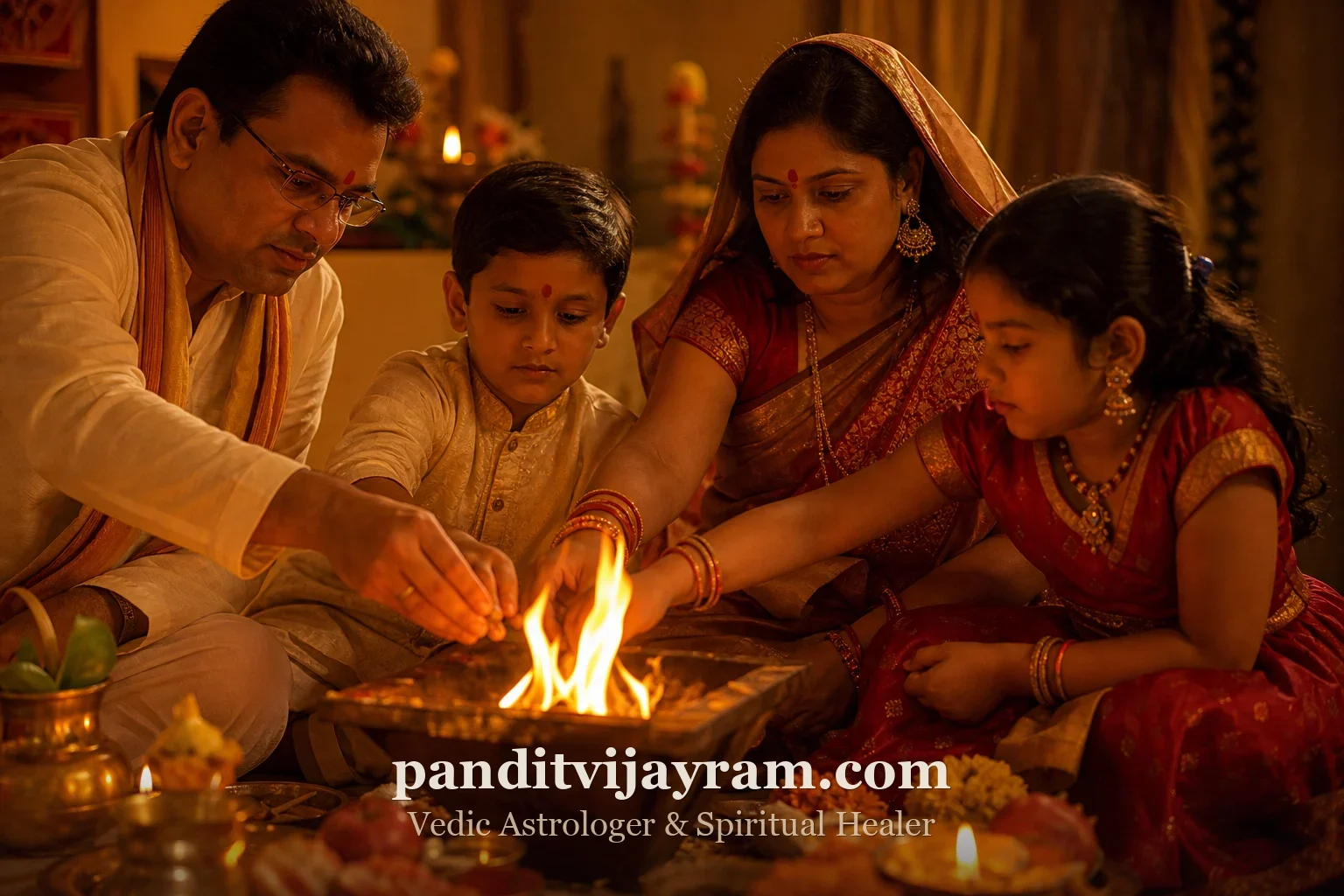 Family Problem Solution — sacred symbolism