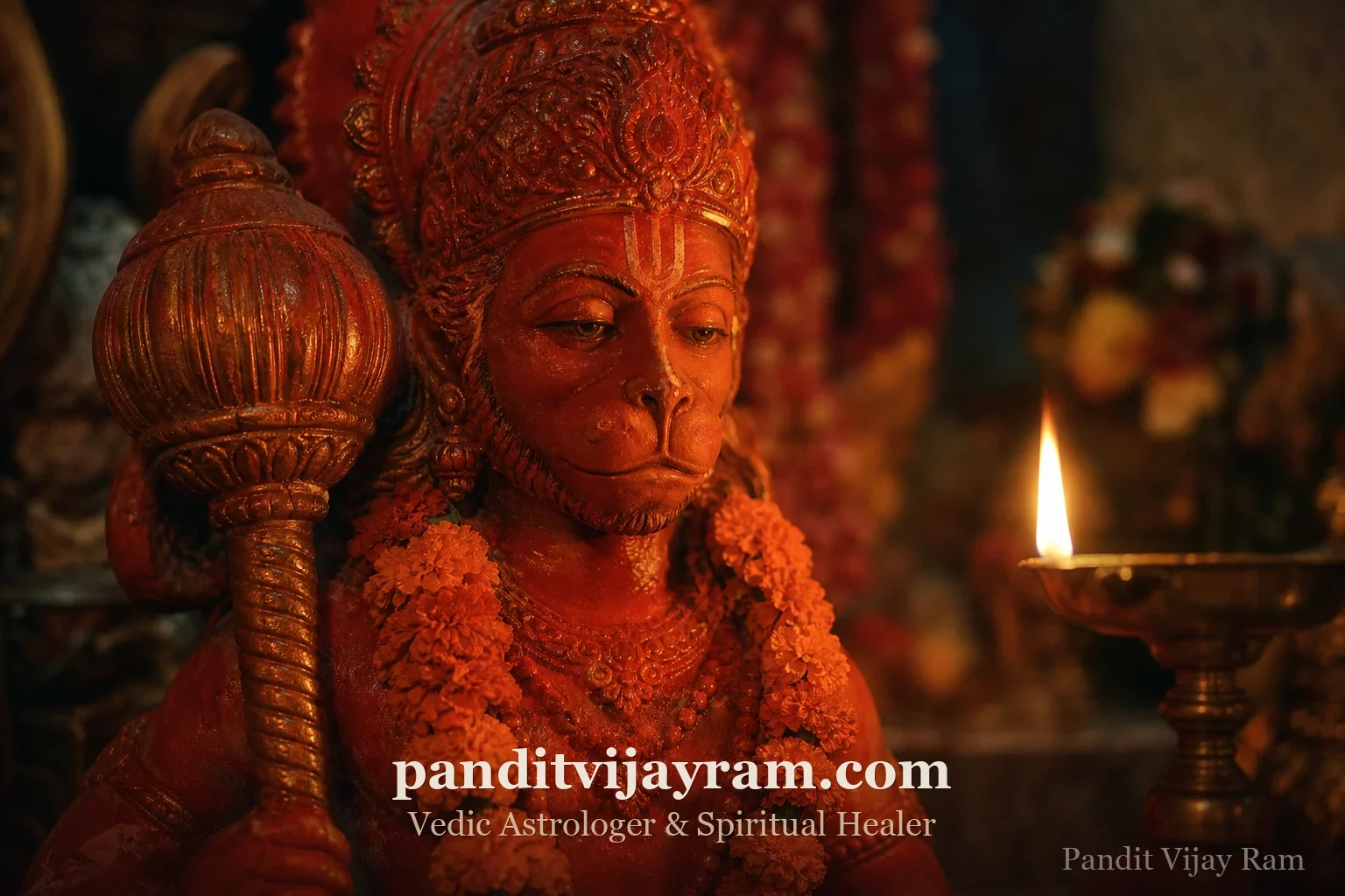 Hanuman Puja — sacred symbolism