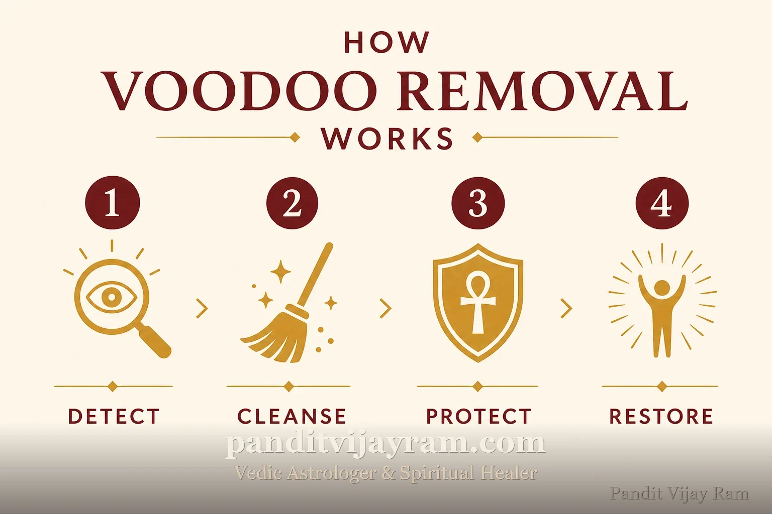 How Voodoo Removal works, step by step